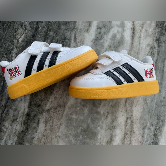 adidas Other - USED— great condition, Adidas Disney limited edition Mickey Mouse Boys size 4